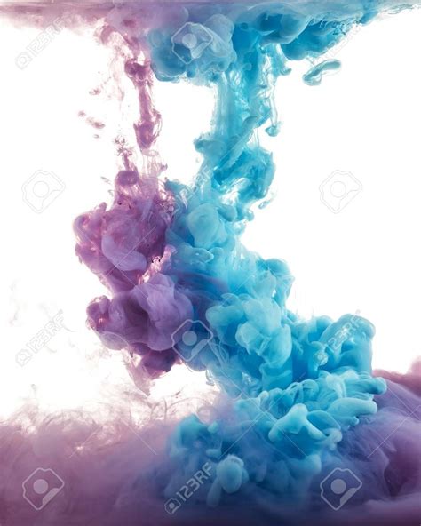 Color Splashes Of Ink Tapeten Fototapete Fotos