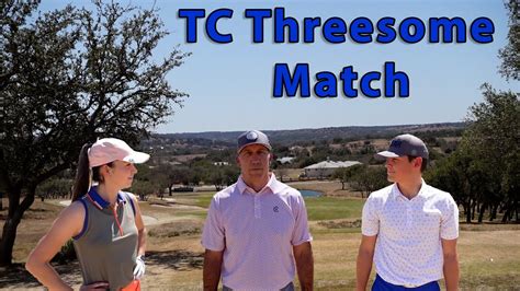 the first ever tc threesome event at valero texas open qualifier course who wins youtube