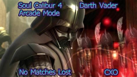 Soul Calibur 4 Darth Vader Arcade Mode No Matches Lost Youtube