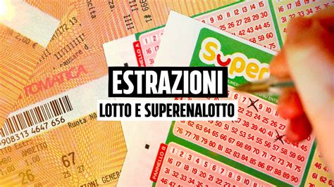 Estrazioni Lotto Superenalotto E 10elotto Giovedì 14 Dicembre 2023