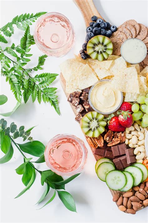 Healthy Party Platter And Refreshing Rose Recipe Exploring Healthy Foods