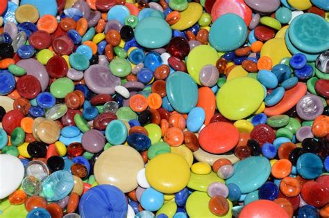 1 Lb Assorted Mix Of Glass Gems 12 38mm Mosaic Tile Mania Mosaic