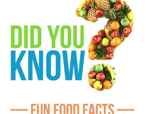 Did You Know The Facts About Your Favorite Foods The Crown Medium