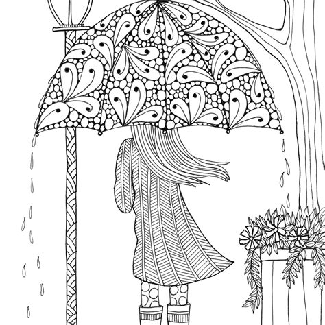 Easy Winter Coloring Pages For Adults 5 Free Coloring Printables For