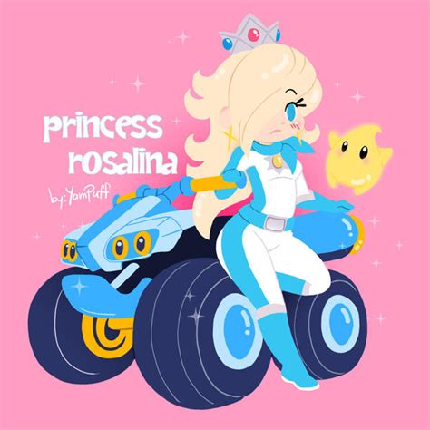 Princess Rosalina Mario Kart 8 By Yampuff On Deviantart