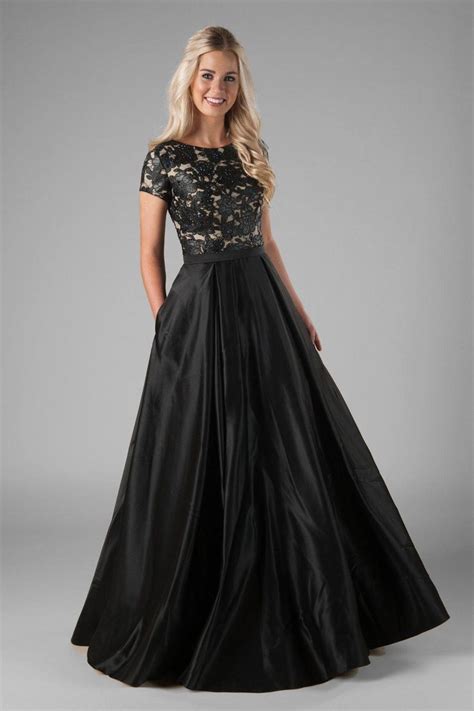 Harlo Black Prom Dresses Modest Modest Homecoming Dresses Dresses
