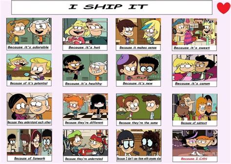 I Ship It Meme Loud House Edition By Matthiamore On