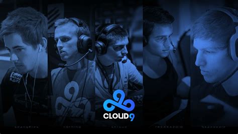 Cloud9 Wallpaper Featuring The New Lineup 2015 1920x1080