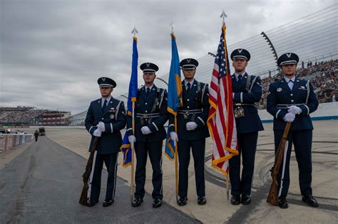 Dover Afb Honor Guard Chaplain Participate At Nascar Weekend Dover