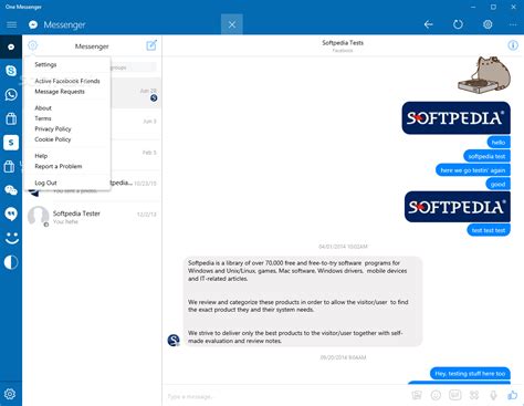 One Messenger Download Seamlessly Connect To Various Social Media