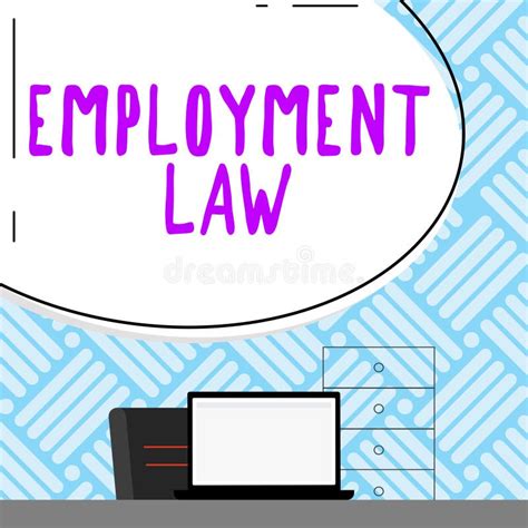 Writing Displaying Text Employment Law Conceptual Photo Deals With Legal Rights And Duties Of