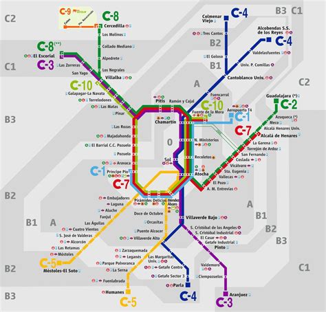 Madrid Atocha Railway Station Map Map Of Madrid Atocha Railway