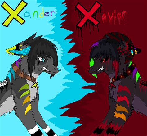 Xander And Xavier By Wolfiemoonscar On Deviantart