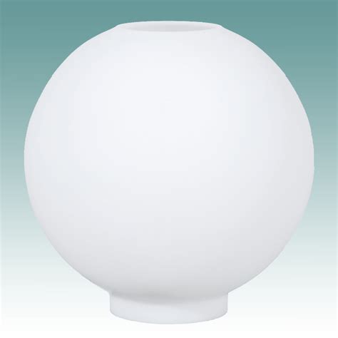 6103 S White Gwtw Globe 10 Glass Lampshades