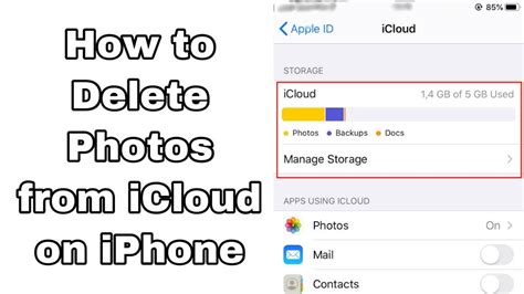 How To Delete Pictures From Icloud On Iphone How To Delete Pictures