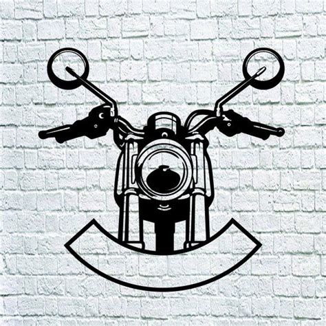 Clip Art Design Motorcycle Vector Cut Files For Silhouette Svg