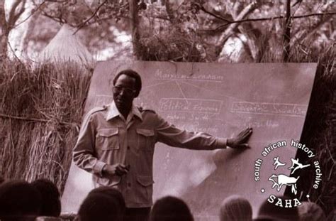 Saha South African History Archive Teacher Enos Malandu Giving A