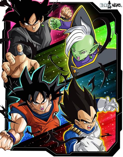 Poster Dbs Saga Black By Kokuar Koku78 Y Nekoar By Nekoar Dragon Ball