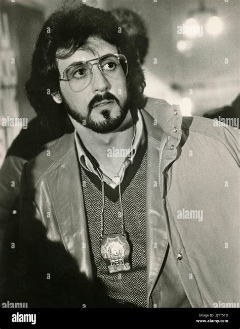 American Actor Sylvester Stallone In The Movie Nighthawks Usa 1981