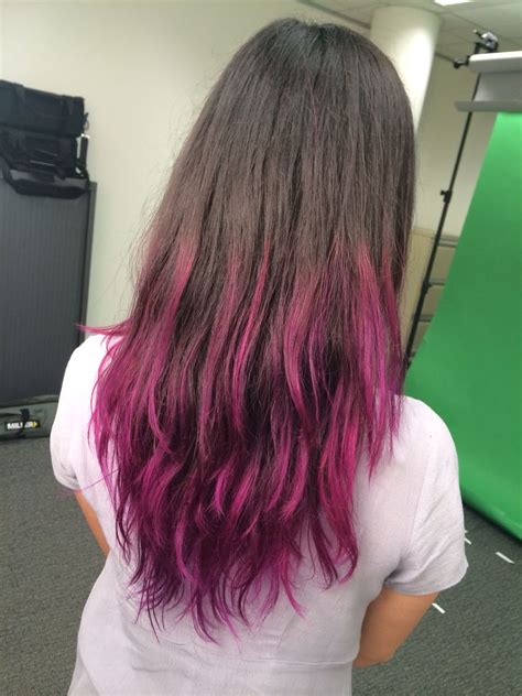 Purple Ombre Hair Using Special Effects Pimpin Purple Six Weeks 22