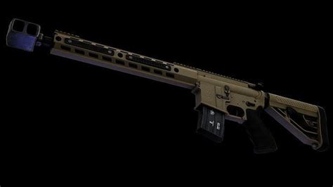 3d Model Beowulf 50 Cal Vr Ar Low Poly Cgtrader