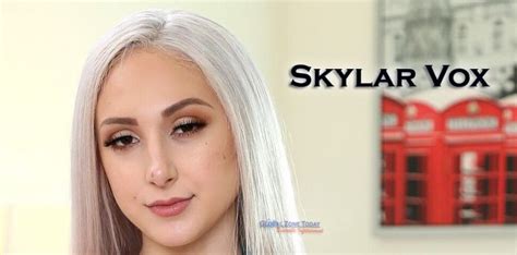 Skylar Vox Biography Wiki Age Height Career Photos And More