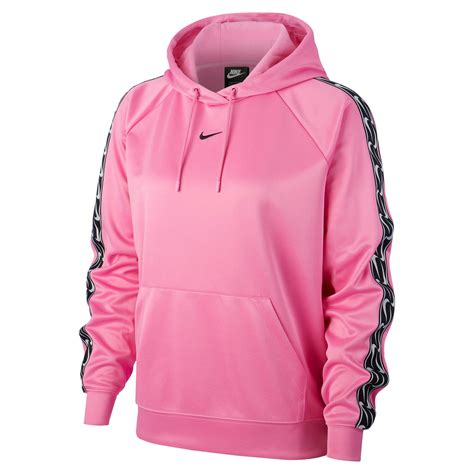 Mit diesem nfl hoodie überzeugst du nicht nur im gym! Nike Sportswear Logo Hoody Damen - Pink, Schwarz online ...
