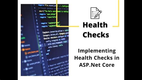 How To Implement Health Checks In Asp Net Core Services MOMCUTE