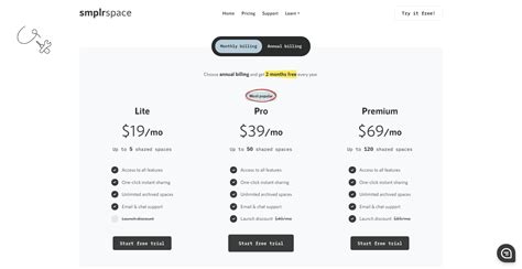 24 beautifully designed pricing page examples | Webflow Blog