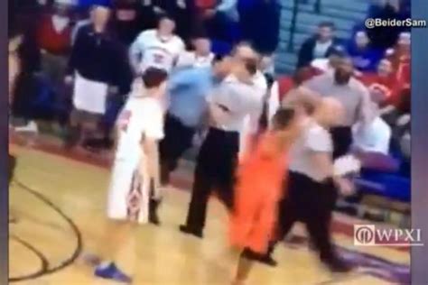 Watch Basketball Coach Appears To Head Butt Referee
