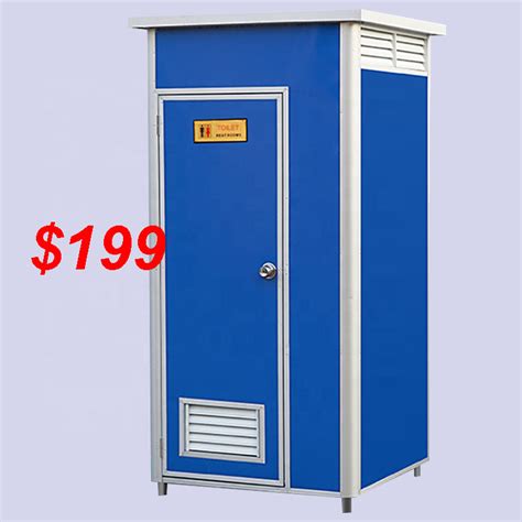 Fast Assembly Portable Prefab Mobile Toilet Moveable Bathroom Restroom