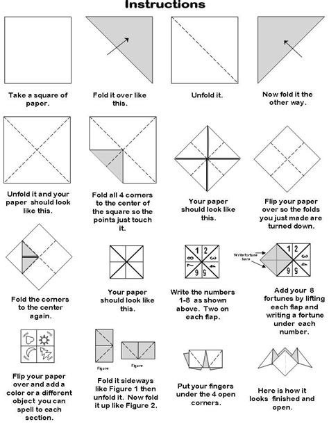 How To Build A Paper Fortune Teller Occasionaction27