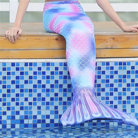 High Quality Spandex Swimmable Mermaid Tails For Children Buy Mermaid