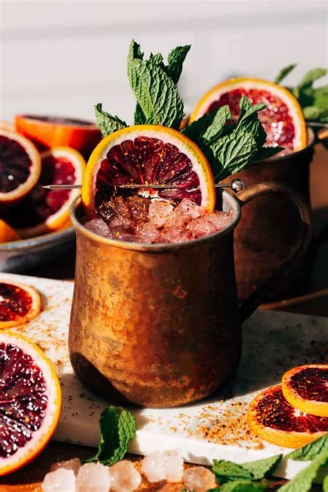 Blood Orange Mexican Mule Butternut Bakery