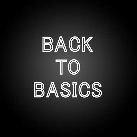 Sales 101 Getting Back To Basics Sitetitle