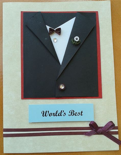Maybe you would like to learn more about one of these? World's Best Black suit card for him - ShipMyCard.Com