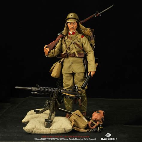 For Collection Japanese Army A Common Soldier In World War Ii 16 Scale Figure 12 Full Set