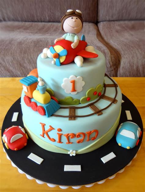 Pin By Zuzana Kolarovszka On Kids Birthday Cake 1st Birthday Cakes