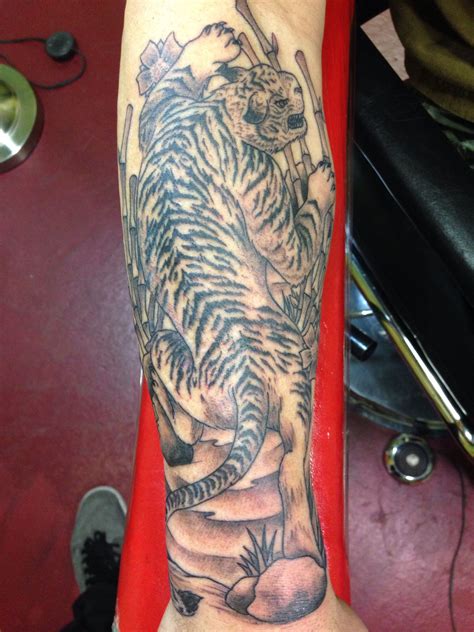 My Tattoo Tiger Tattoo Forearm Tattoo Forearm Tattoos Tiger Tattoo