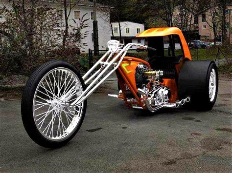 Custom Harley Chopper Trike Trike Motorcycle Trike