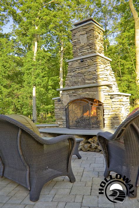 Outdoor Fireplace 72 Outdoor Full Masonry Fireplace With Seat Walls