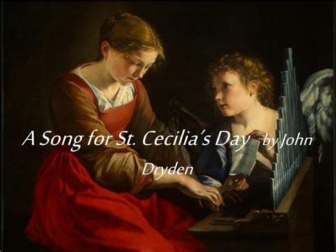 Ppt A Song For St Cecilias Day By John Dryden Powerpoint