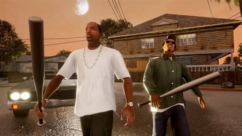 Grand Theft Auto The Trilogy The Definitive Edition Gta San Andreas