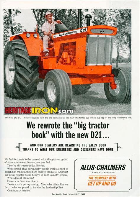 Allis Chalmers D21 Rewriting The Big Tractor Book Farm And Power