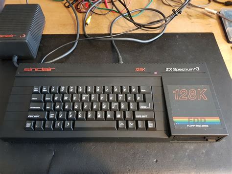 Rare Vintage Sinclair Zx Spectrum 3 128k Computer System Gc Ebay
