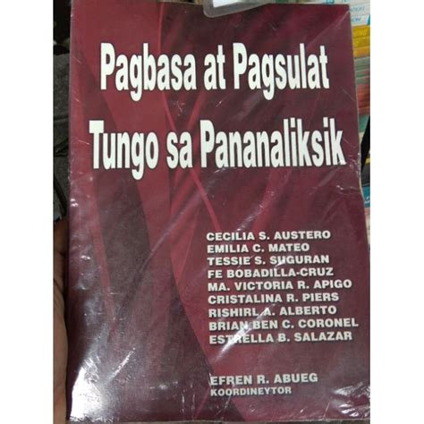 Filipino Book Pagbasa At Pagsulat Tungo Sa Pananaliksik Shopee Porn