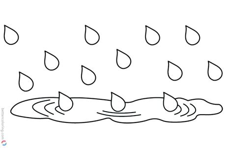 Mud Puddle Page Coloring Pages Sketch Coloring Page