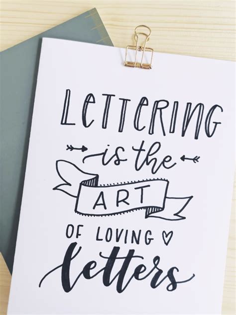 Für das erlernen der technik ist glücklicherweise kein. Handlettering lernen: Richtig starten - Rosy & Grey