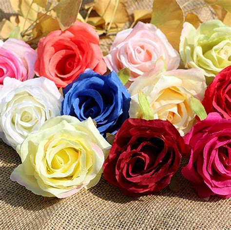 With a realistic look and feel silk flowers are used to make wedding bouquets, wedding decorations and home decorations. Silk Rose Head Flowers Wholesale Rose Heads Artificial ...