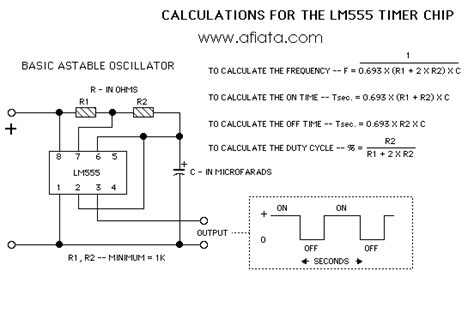 The Lm555 Timer 1 Part 8 Electronic Circuit Diagram And Layout